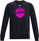 Under Armour Rival Fleece Crew - Boys UAA Session I 2026 (Strong Pink)