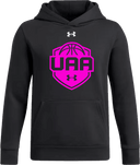 Under Armour Team Icon Fleece Hoodie - Boys UAA Session I 2026 (Strong Pink)