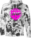 Under Armour Rival Fleece Hoodie Tie-Dye - Boys UAA Session I 2026 (Strong Pink)