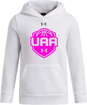 Under Armour Team Icon Fleece Hoodie - Boys UAA Session I 2026 (Strong Pink)