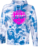 Under Armour Rival Fleece Hoodie Tie-Dye - Boys UAA Session I 2026 (Strong Pink)