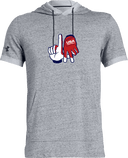 Under Armour Stadium Short Sleeve Hoodie - USA Football Summer Series 2026 (Gloves)