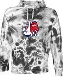 Under Armour Rival Fleece Hoodie Tie-Dye - USA Football Summer Series 2026 (Gloves)