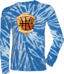 Tie-Dye Long Sleeves - The Midwest Basketball Showcase 2026 - Primary
