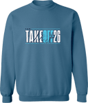 Crew Sweatshirt - The Take Off 2026 (Bold Stacked Text)