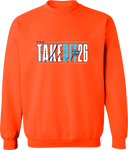 Crew Sweatshirt - The Take Off 2026 (Bold Stacked Text)