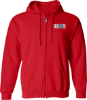 Full Zip Hoodies - The Take Off 2026 (Bold Stacked Text)