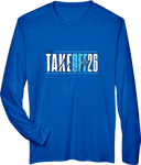 Performance Long Sleeves - The Take Off 2026 (Bold Stacked Text)