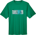 Performance Short Sleeves - The Take Off 2026 (Bold Stacked Text)
