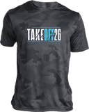Performance Short Sleeves - The Take Off 2026 (Bold Stacked Text)