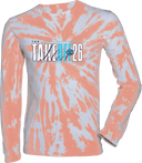 Tie-Dye Long Sleeves - The Take Off 2026 (Bold Stacked Text)