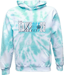 Tie-Dye Hoodies - The Take Off 2026 (Bold Stacked Text)