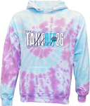 Tie-Dye Hoodies - The Take Off 2026 (Bold Stacked Text)