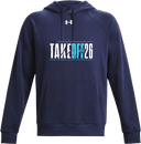 Under Armour Rival Fleece Hoodie - The Take Off 2026 (Bold Stacked Text)