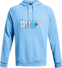 Under Armour Rival Fleece Hoodie - The Take Off 2026 (Bold Stacked Text)