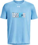 Under Armour Tech Team Short Sleeve - The Take Off 2026 (Bold Stacked Text)