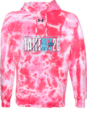 Under Armour Rival Fleece Hoodie Tie-Dye - The Take Off 2026 (Bold Stacked Text)