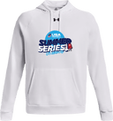 Under Armour Rival Fleece Hoodie - USA Football Summer Series 2026 (Blue Backdrop)