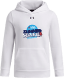 Under Armour Team Icon Fleece Hoodie - USA Football Summer Series 2026 (Blue Backdrop)
