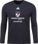 Adidas Cotton Long Sleeves - National League Regional Showcase New Jersey 2026 (White Text)