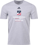 Adidas Cotton T-Shirt - National League Regional Showcase New Jersey 2026 (White Text)