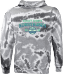 Tie-Dye Hoodies - Atlantic City Showcase 2026 (Colliegant shield)