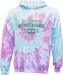 Tie-Dye Hoodies - Atlantic City Showcase 2026 (Colliegant shield)