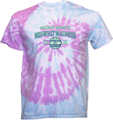 Tie-Dye Short Sleeves - Atlantic City Showcase 2026 (Colliegant shield)