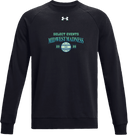 Under Armour Rival Fleece Crew - Atlantic City Showcase 2026 (Colliegant shield)