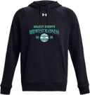 Under Armour Rival Fleece Hoodie - Atlantic City Showcase 2026 (Colliegant shield)