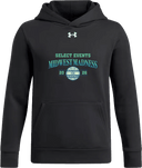 Under Armour Team Icon Fleece Hoodie - Atlantic City Showcase 2026 (Colliegant shield)