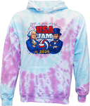 Tie-Dye Hoodies - USA Jam 2026 - 2