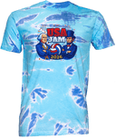 Tie-Dye Short Sleeves - USA Jam 2026 - 2