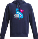 Under Armour Rival Fleece Hoodie - Unrivaled Flag Youth Flag Football World Championships 2026 - HERO 3W