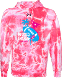 Under Armour Rival Fleece Hoodie Tie-Dye - Unrivaled Flag Youth Flag Football World Championships 2026 - HERO 3W