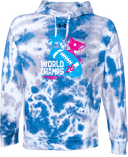 Under Armour Rival Fleece Hoodie Tie-Dye - Unrivaled Flag Youth Flag Football World Championships 2026 - HERO 3W