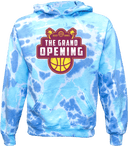 Tie-Dye Hoodies - The Grand Opening 2026(Tropical Palm Emblem)