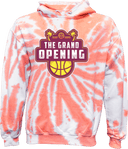 Tie-Dye Hoodies - The Grand Opening 2026(Tropical Palm Emblem)