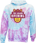 Tie-Dye Hoodies - The Grand Opening 2026(Tropical Palm Emblem)