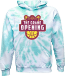 Tie-Dye Hoodies - The Grand Opening 2026(Tropical Palm Emblem)