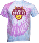 Tie-Dye Short Sleeves - The Grand Opening 2026(Tropical Palm Emblem)
