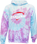Tie-Dye Hoodies - Memphis Challenge Weekend 2- 2026 white/red