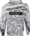 Tie-Dye Hoodies - Zero Gravity - circle black
