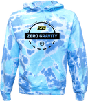 Tie-Dye Hoodies - Zero Gravity - circle black