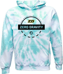 Tie-Dye Hoodies - Zero Gravity - circle black
