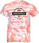 Tie-Dye Short Sleeves - Zero Gravity - circle black