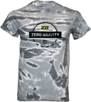 Tie-Dye Short Sleeves - Zero Gravity - circle black
