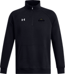 Under Armour Rival Fleece ¼ Zip - Zero Gravity - circle black