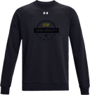 Under Armour Rival Fleece Crew - Zero Gravity - circle black