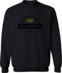 Crew Sweatshirt - Zero Gravity - circle black